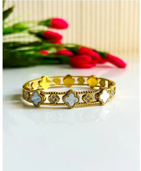 Studded over bracelet