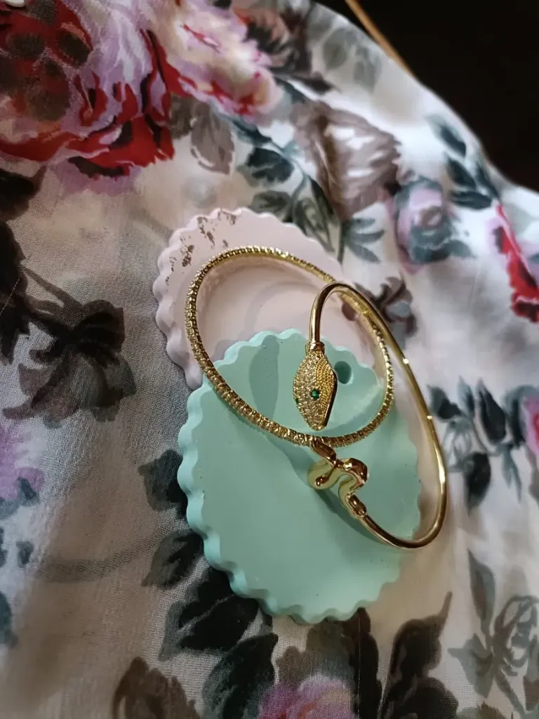 [04-0007] Double layer  Snake Braclet 26766